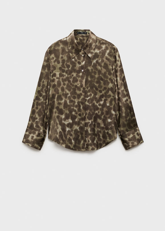 MANGO CAMILA 17085813-30 MANGO WOMEN SHIRT LONG SLEEVE