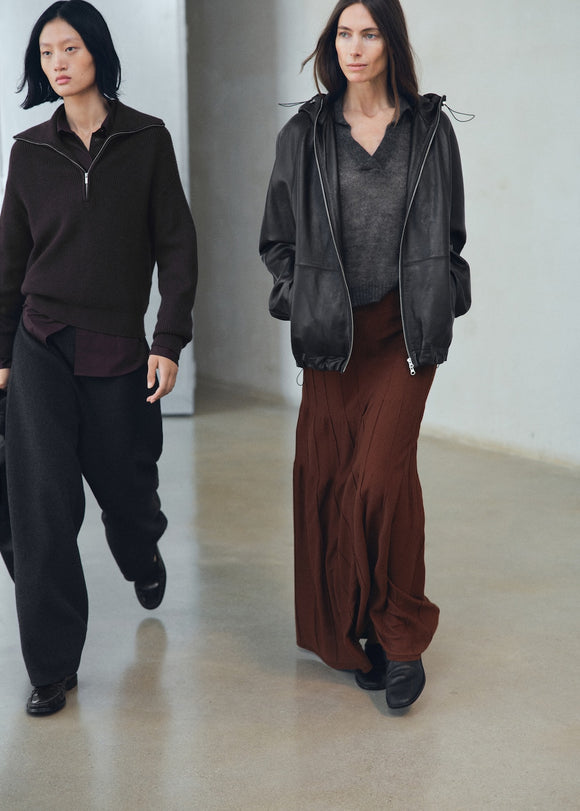 MANGO CHOCO 17085823-30 MANGO WOMEN SKIRT