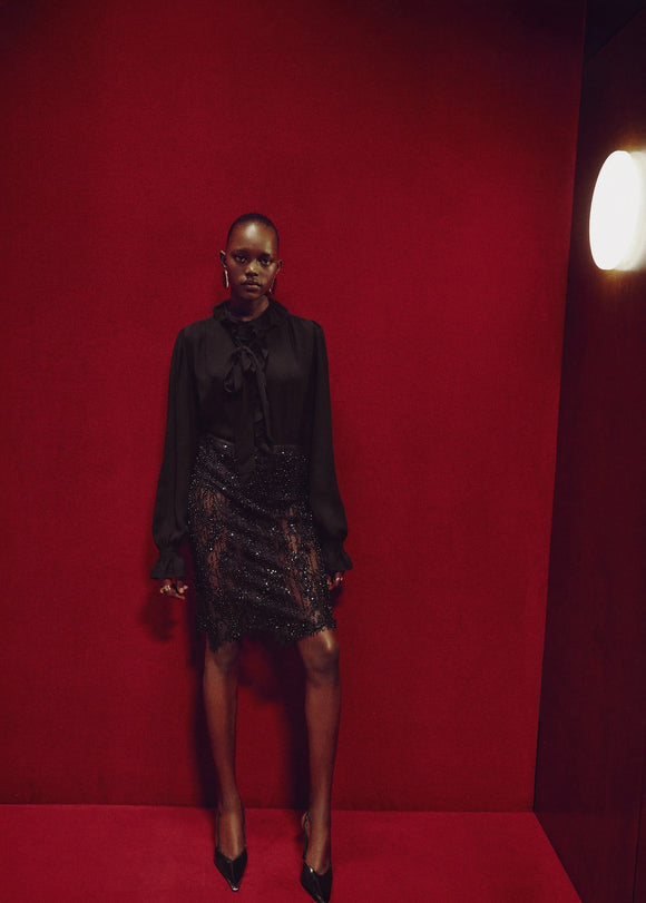 MANGO BOLOGNA 17085826-99 MANGO WOMEN BLOUSE