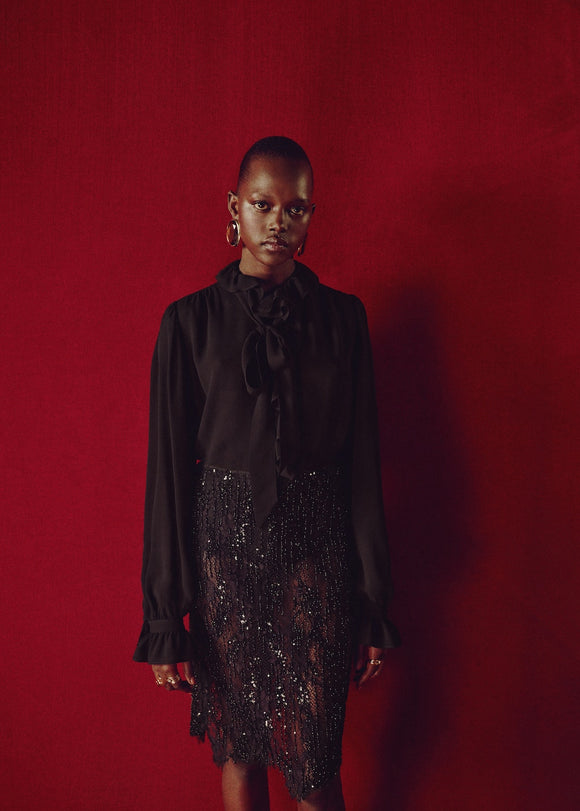 MANGO BOLOGNA 17085826-99 MANGO WOMEN BLOUSE