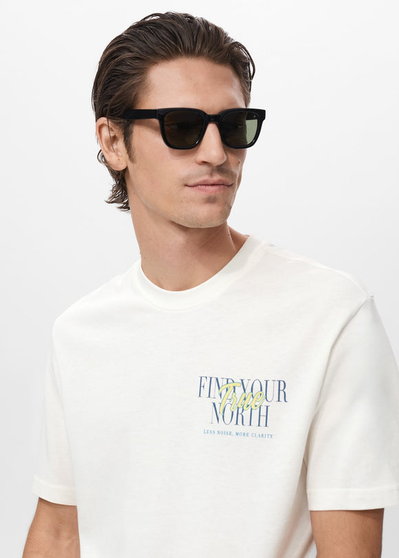 MANGO HARBORH-H 17087770-02 MANGO MAN T-SHIRT SHORT SLEEVE