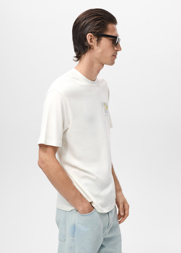 MANGO HARBORH-H 17087770-02 MANGO MAN T-SHIRT SHORT SLEEVE
