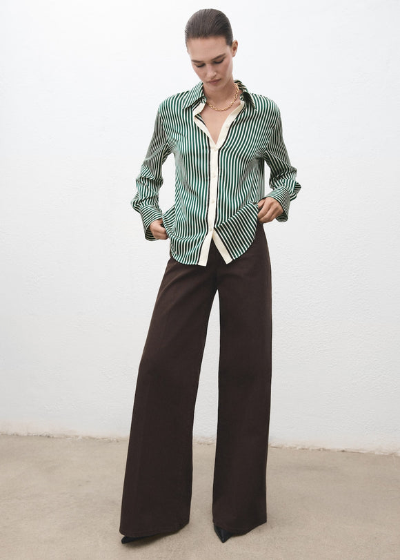 MANGO MARGARET 17087805-43 MANGO WOMEN SHIRT LONG SLEEVE