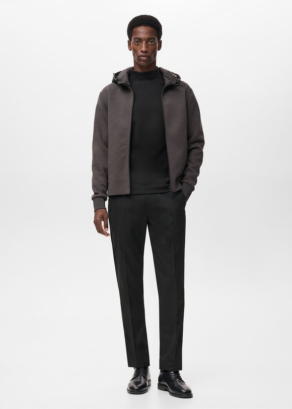 MANGO LUTON 17088276-99 MANGO MAN T-SHIRT LONG SLEEVE