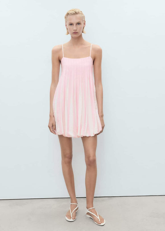 MANGO CUPCAKE 17091168-81 MANGO WOMEN DRESS KNEE LENGTH