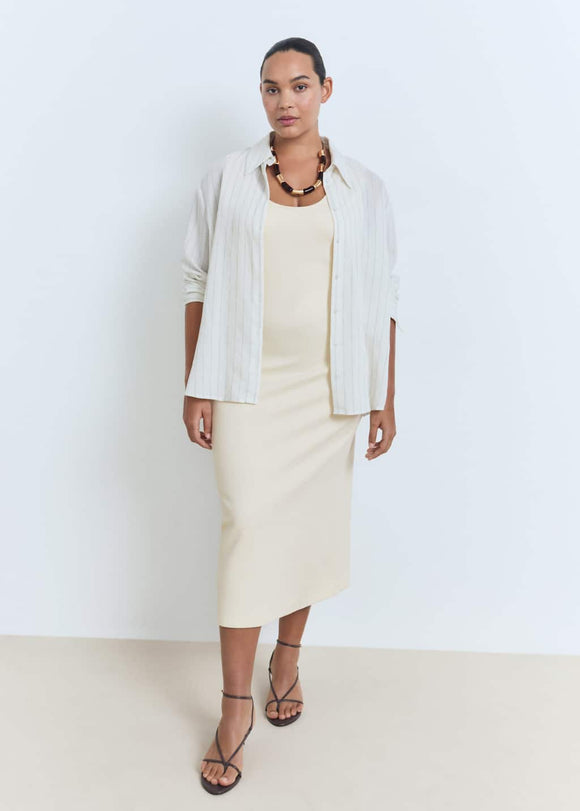 MANGO BOWSER 17091199-05 MANGO WOMEN DRESS FULL LENGTH