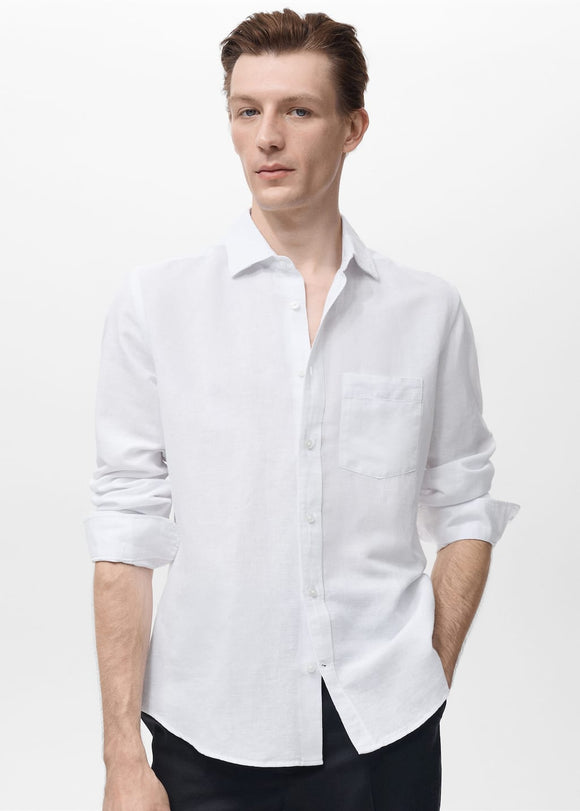 MANGO AVISPA 17091247-01 MANGO MAN SHIRT LONG SLEEVE