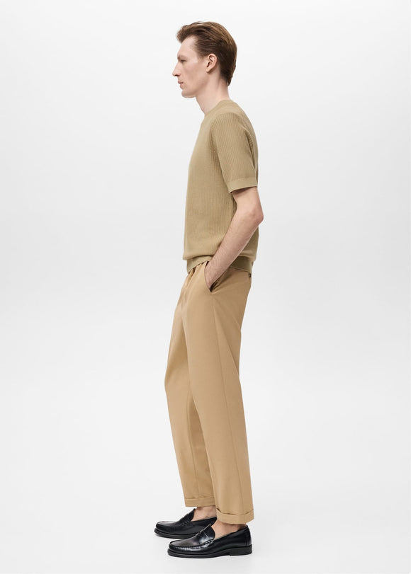 MANGO FLUID 17092904-08 MANGO MAN T-SHIRT SHORT SLEEVE