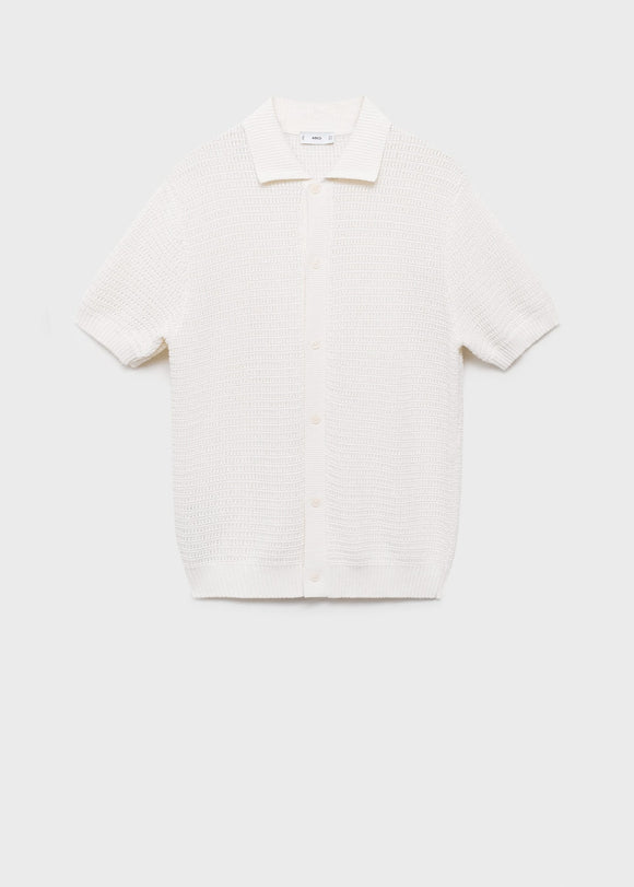 MANGO SPLASH 17092905-02 MANGO MAN SHIRT SHORT SLEEVE