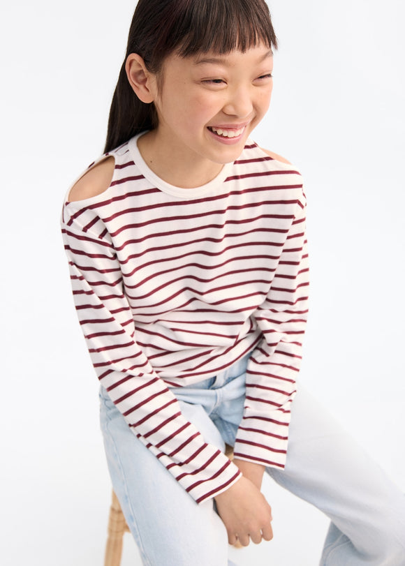 MANGO CUTOUTR 17093281-76 MANGO KIDS GIRL T-SHIRT SHORT SLEEVE
