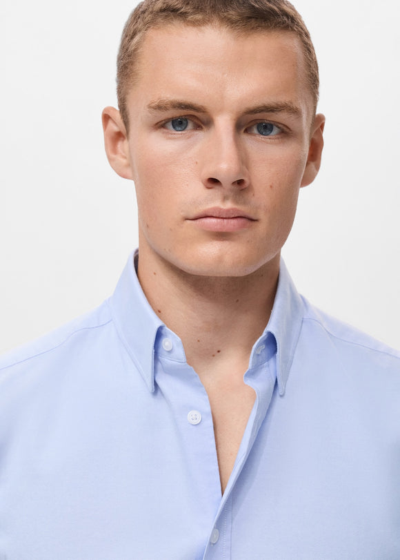 MANGO OXFORDF 17095156-50 MANGO MAN SHIRT SHORT SLEEVE