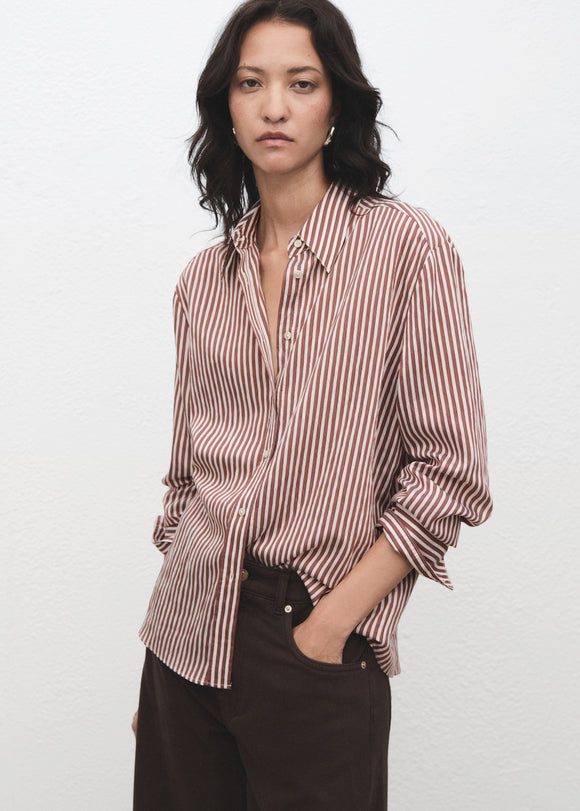 MANGO ZAHA 17095802-30 MANGO WOMEN SHIRT LONG SLEEVE