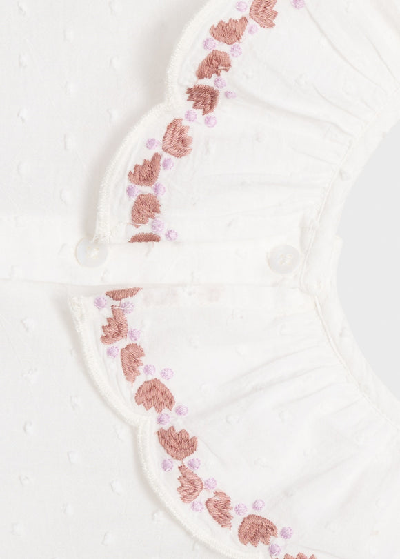 MANGO PLUMETI 17095984-02 MANGO KIDS NEW BORN BABY BLOUSE