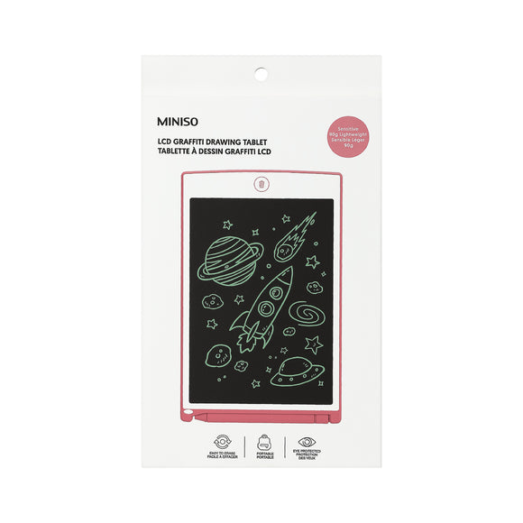 MINISO LCD GRAFFITI DRAWING TABLET ( PINK ) 2008406610104 ELECTRONICS & ELECTRICAL APPLIANCES