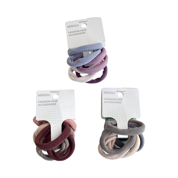 MINISO KOREAN STYLE 1CM RUBBER BAND 8PCS 2010116310106 RUBBER BAND