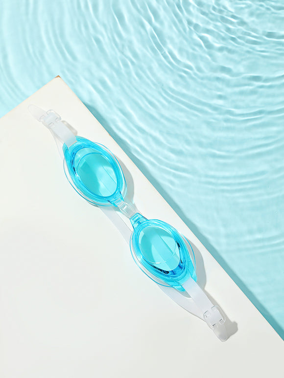 MINISO ADULT'S BASIC SWIMMING GOGGLES ( LIGHT BLUE ) 2010407314103 SWIMMING GOGGLES