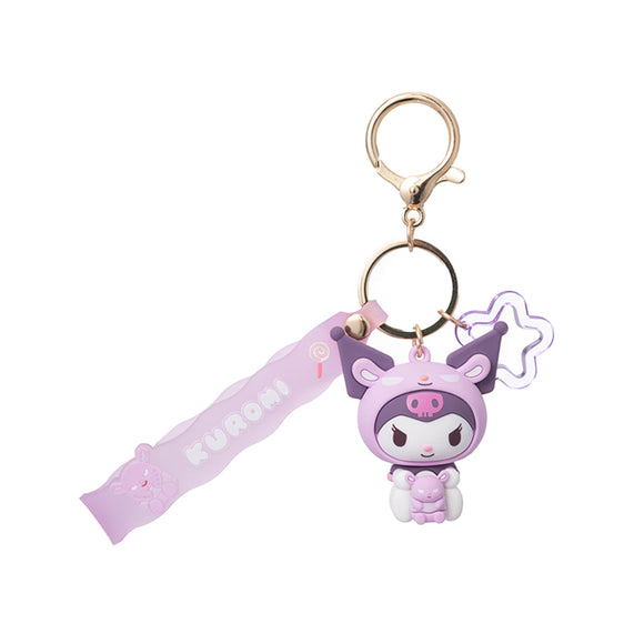MINISO SANRIO CHARACTERS CUTE PET SERIES KEYCHAIN 2013303210104 FASHIONABLE ORNAMENTS