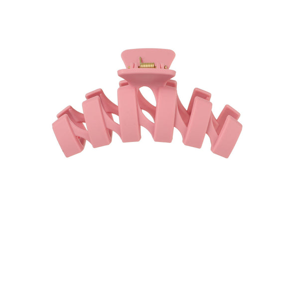 MINISO BASIC SERIES WAVY CLAW CLIP (1 PC) 2014110110106 HAIR DUCK CLIP