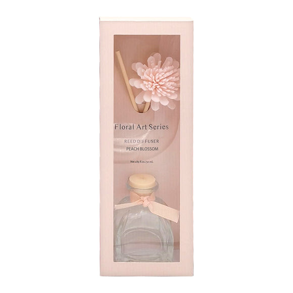 MINISO MINIMALIST FLORAL SERIES REED DIFFUSER(PEACH BLOSSOM,35ML) 2014253912100 SCENT DIFFUSER