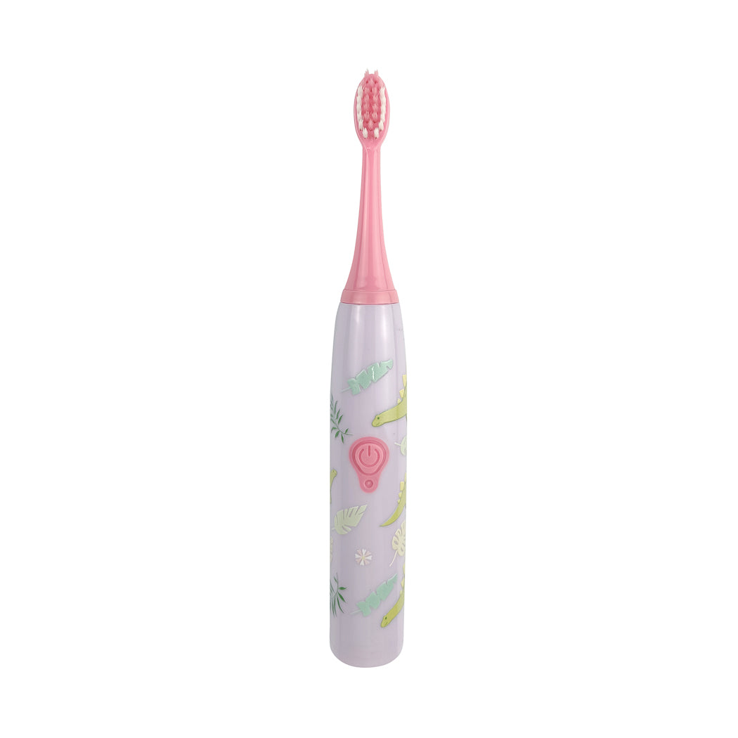 MINISO BATTERY POWERED CUTE DINOSAUR SERIES TOOTHBRUSH FOR KIDS  MODEL: SY052(PURPLE) 2014283710103 ELECTRIC BRUSH