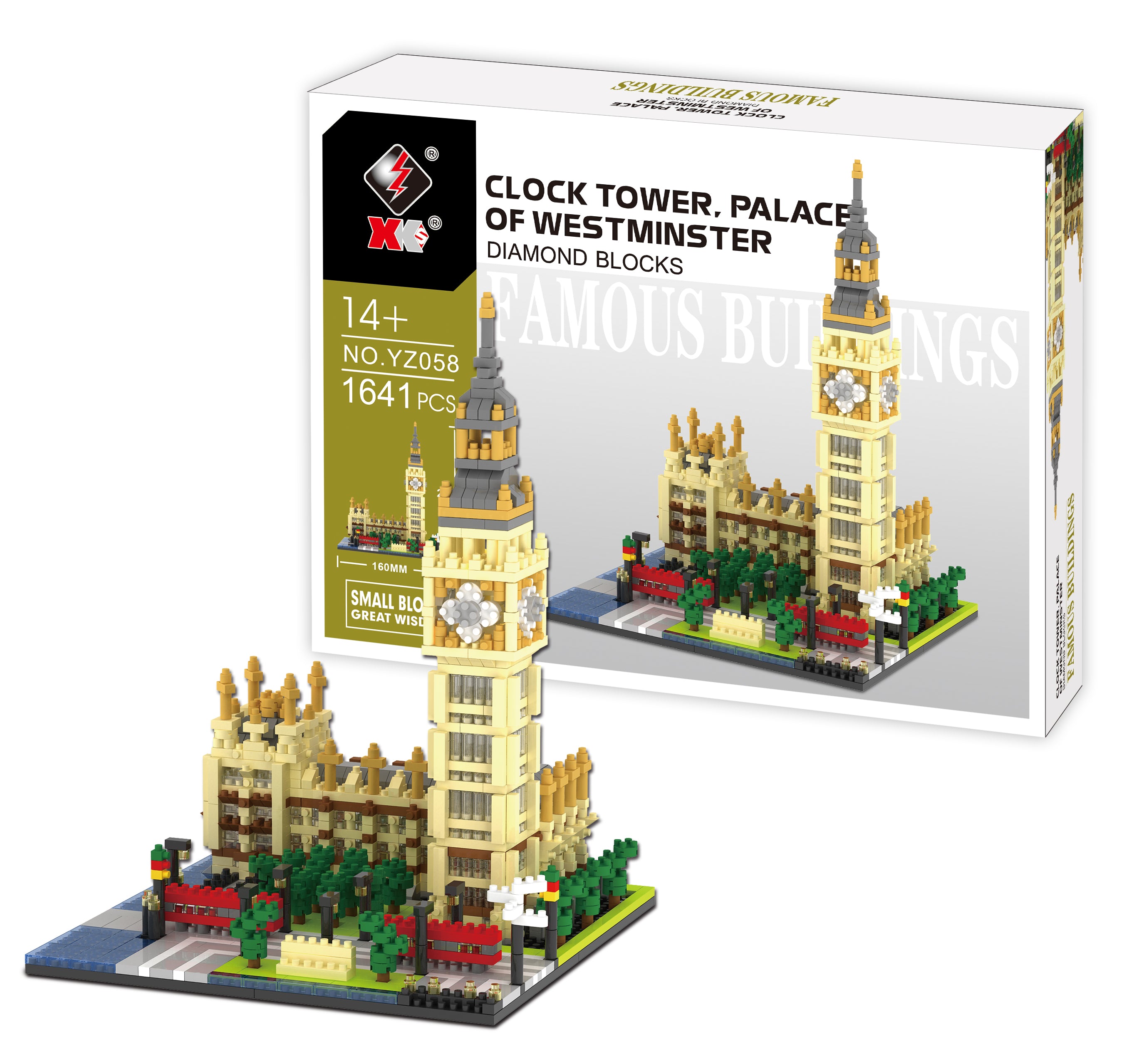 MINISO BUILDING BLOCKS BIG BEN 1641 PCS 2014422110108 BUILDING