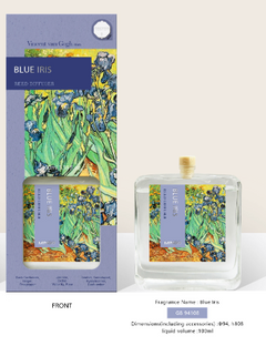 MINISO THE ARTS SERIES REED DIFFUSER(NIGHT BLUE IRIS,75ML) 2014590914102 SCENT DIFFUSER