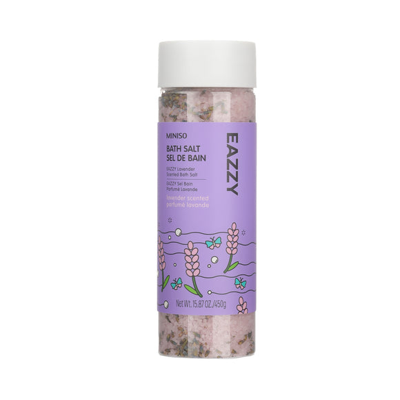 MINISO EAZZY LAVENDER SCENTED BATH SALT 2014642010103 BATH SALT
