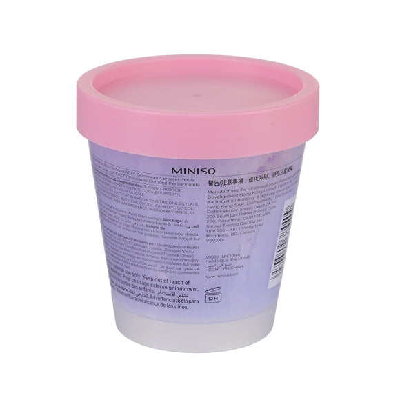 MINISO EAZZY PURPLE PERILLA BODY SCRUB 2015068010104 SCRUB CREAM