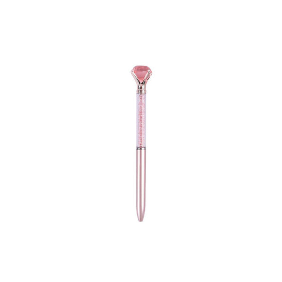 MINISO ROSE GOLD SERIES DIAMOND BALLPOINT PEN PDQ 2015309310109 FUN SIGNING PEN