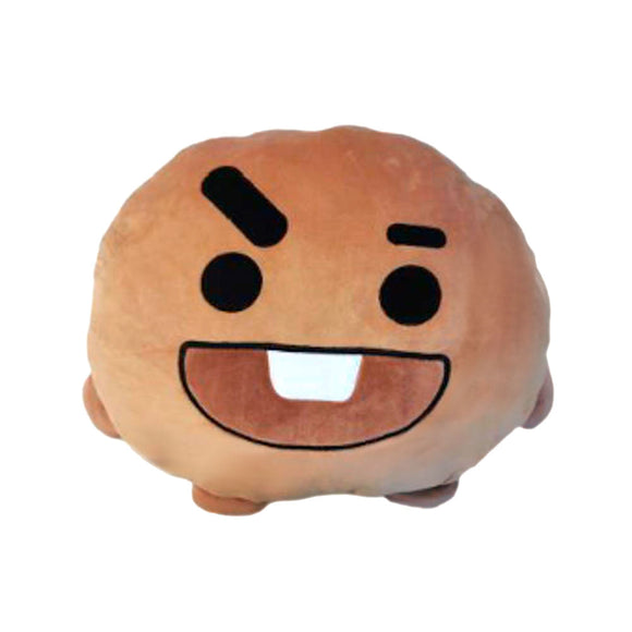 MINISO BT21 COLLECTION 16IN. HEAD-SHAPE PILLOW ( SHOOKY ) 2016276015103 BACK CUSHION