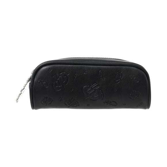 MINISO HARRY POTTER EMBOSSED SILVER-STAMPING STATIONERY CASE ( BLACK ) 2018367610105 STATIONERY ORGANIZER