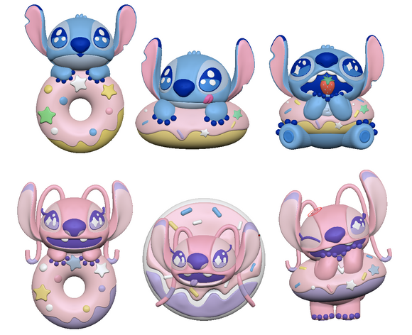 MINISO DISNEY STITCH DINNER PARTY COLLECTION FRIDGE MAGNET SURPRISE BOX 2020587710107 FRIDGE MAGNET