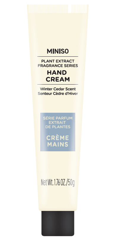MINISO PLANT EXTRACT FRAGRANCE SERIES HAND CREAM (WINTER CEDAR SCENT) 2021072710107 HAND CREAM