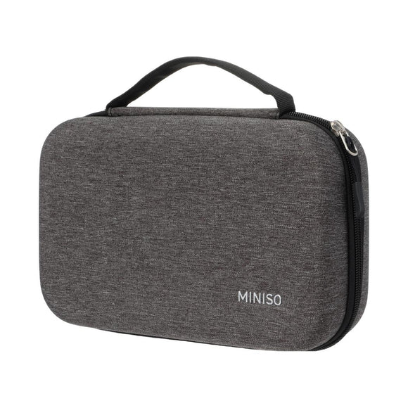 MINISO UNISEX HARD CASE STORAGE HANDBAG(DARK GRAY) 2024228012100 HANDBAG