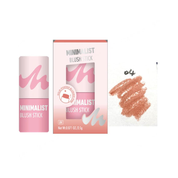 MINISO MINIMALIST SILKY FACE BLUSH STICK(04) 2024441810101 BLUSHER