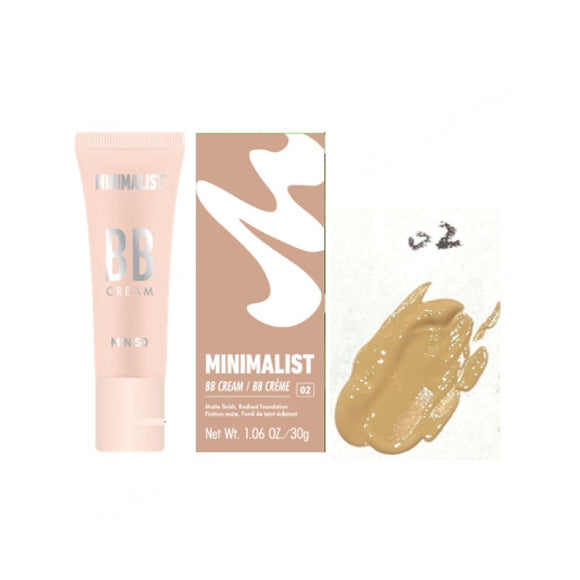 MINISO MINIMALIST HYDRATING FACE BB CREAM(02) 2024447512108 BB CREAM