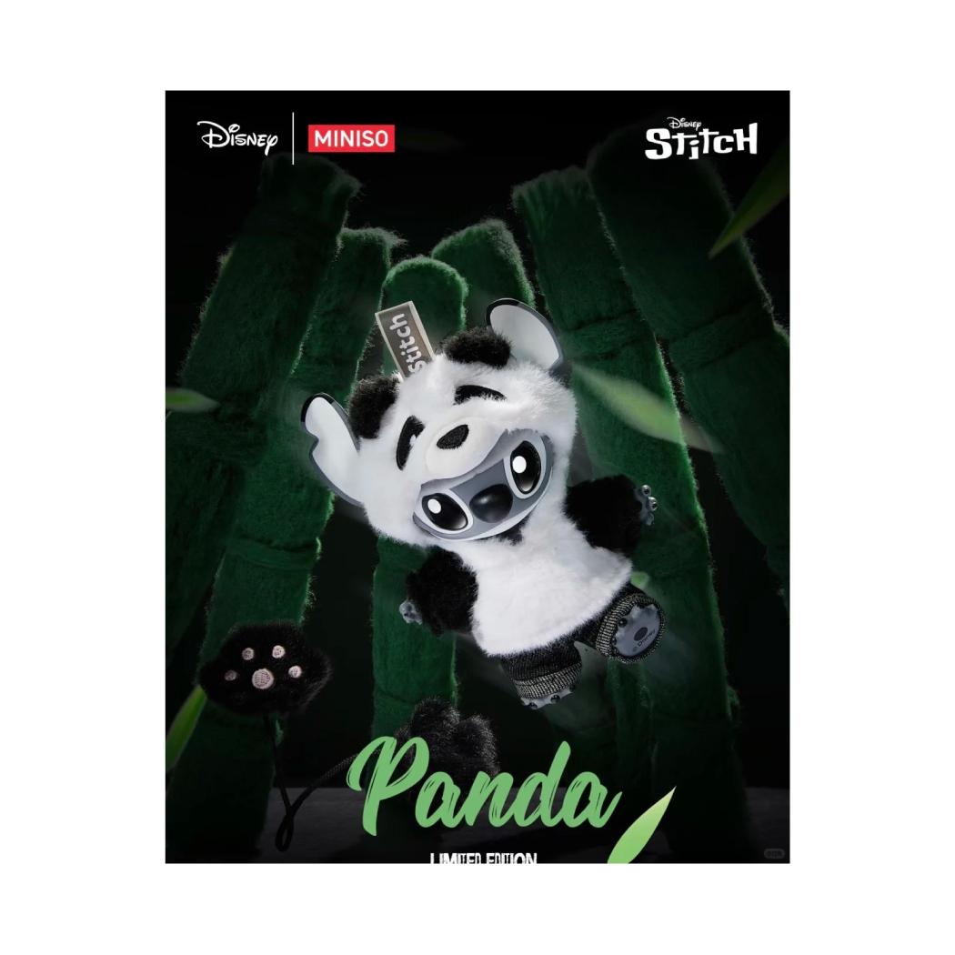 MINISO DISNEY STITCH GENZ STREET COLLECTION PANDA VINYL PLUSH