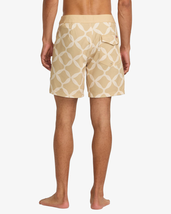 RVCA LA ORNAMENT 23A081510-OCR SHORT (M)