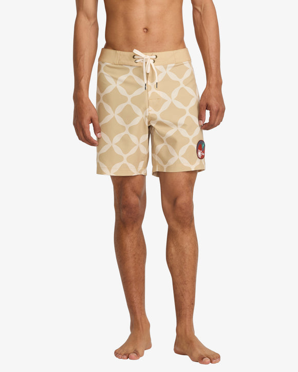 RVCA LA ORNAMENT 23A081510-OCR SHORT (M)