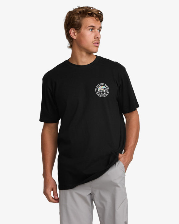 BILLABONG ROCKIES ADIV SS 24A501540-BLK T-SHIRT SHORT SLEEVE (M)