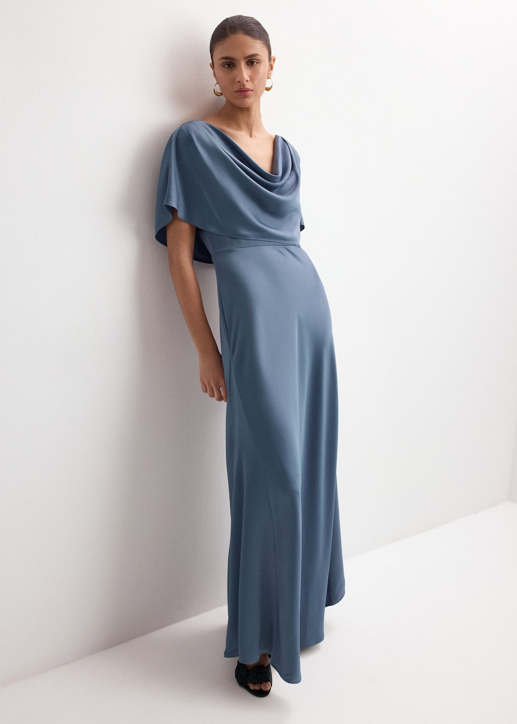 MANGO ORO-A 27005822-95 MANGO WOMEN DRESS FULL LENGTH