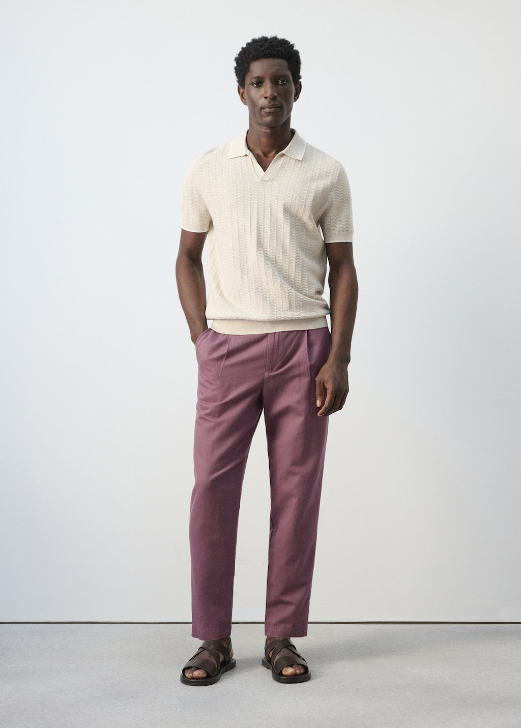 MANGO ROMELINO 27006714-66 MANGO MAN TROUSERS | Sonee Sports