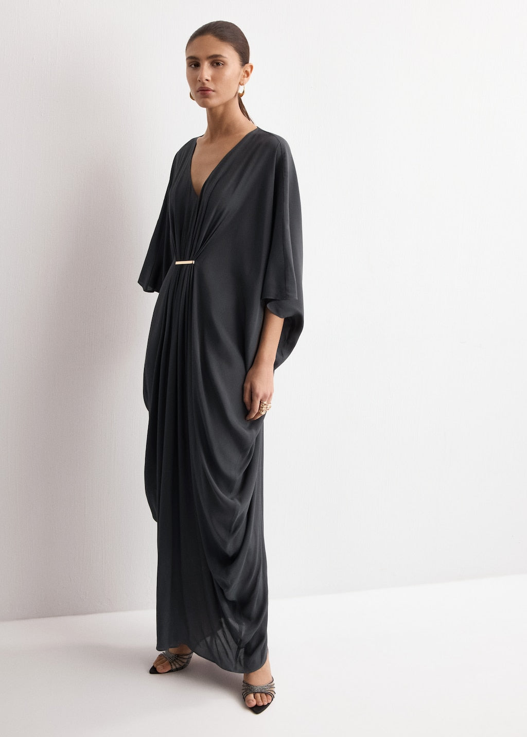 MANGO CABANEL-A 27014084-95 MANGO WOMEN DRESS FULL LENGTH