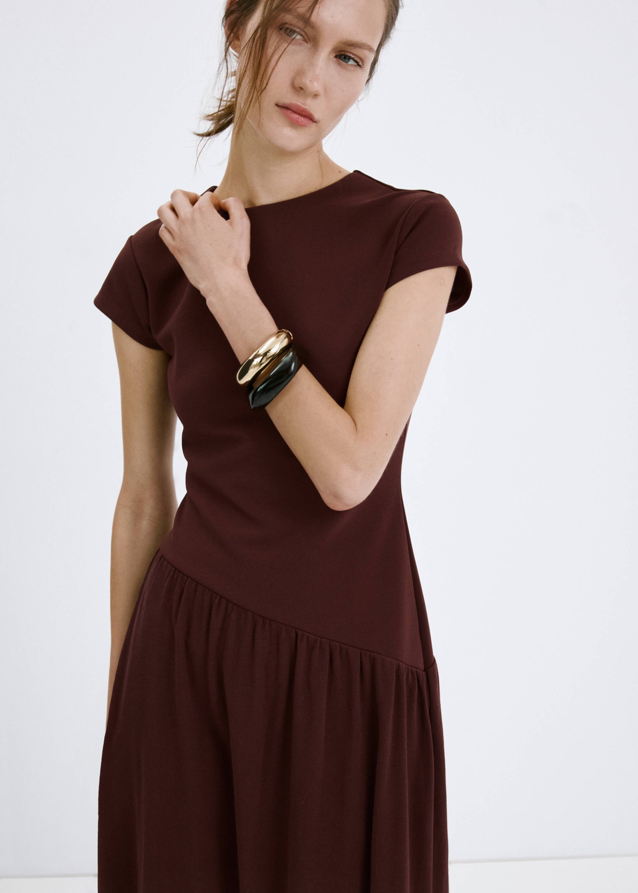MANGO CANNOLI 27087152-78 MANGO WOMEN DRESS FULL LENGTH