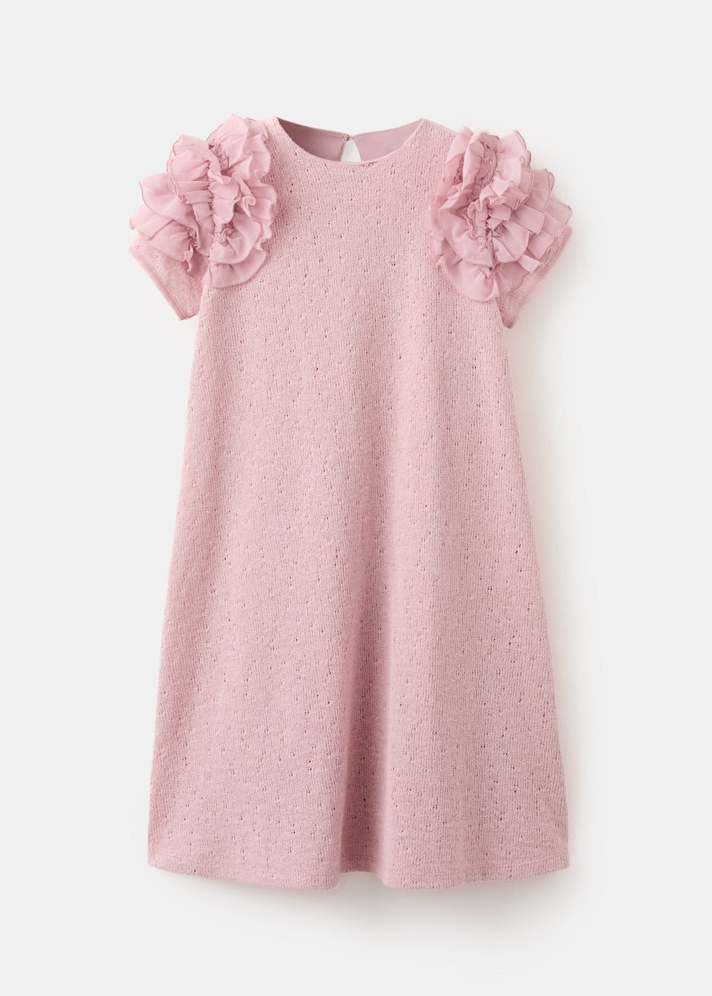 open lace back dress MANGO TULI 27094047-85 MANGO KIDS GIRL DRESS