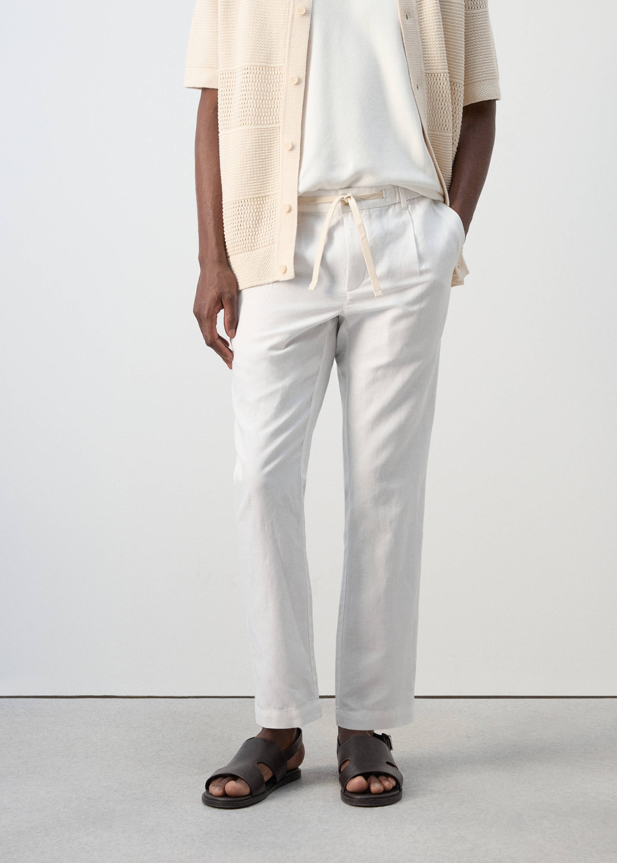 MANGO ROMELINO 37061331-02 MANGO MEN TROUSER | Sonee Sports