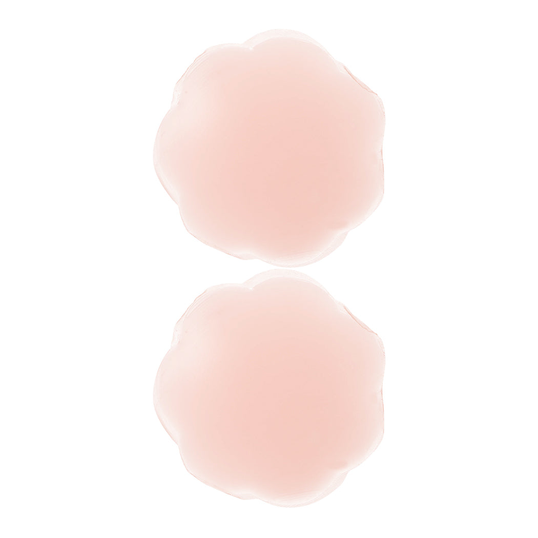 Flower Silicone Nipple Covers - Porcelain - Pinktini