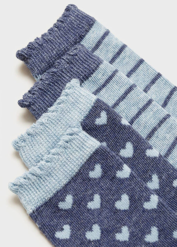 MANGO HEARTB 77016759-52 MANGO KIDS BABY GIRL SOCK