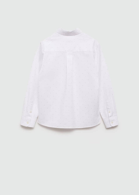 MANGO OXFORDP 77052914-01 MANGO KIDS BOY SHIRT SHORT SLEEVE