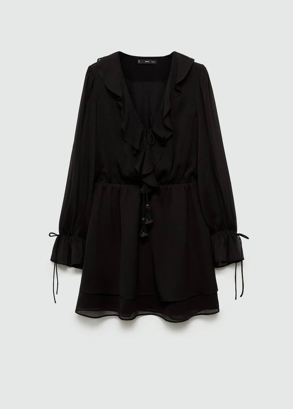 MANGO DORA 77067685-99 MANGO WOMEN DRESS KNEE LENGTH